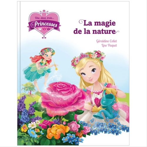 ebook cover of Une, deux, trois Princesses - Une goutte de magie - Tome 11, by Géraldine Collet, Line Paquet