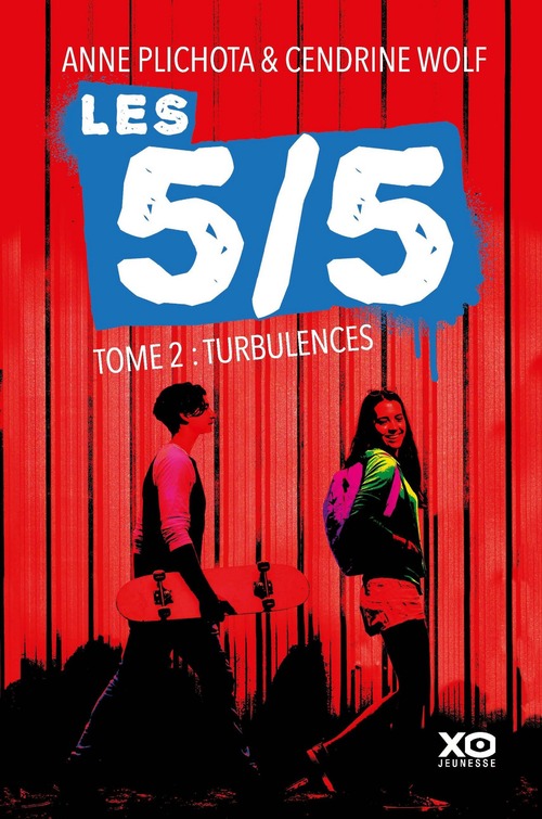 ebook cover of Les 5/5 - tome 2 Turbulences, by Anne Plichota, Cendrine Wolf