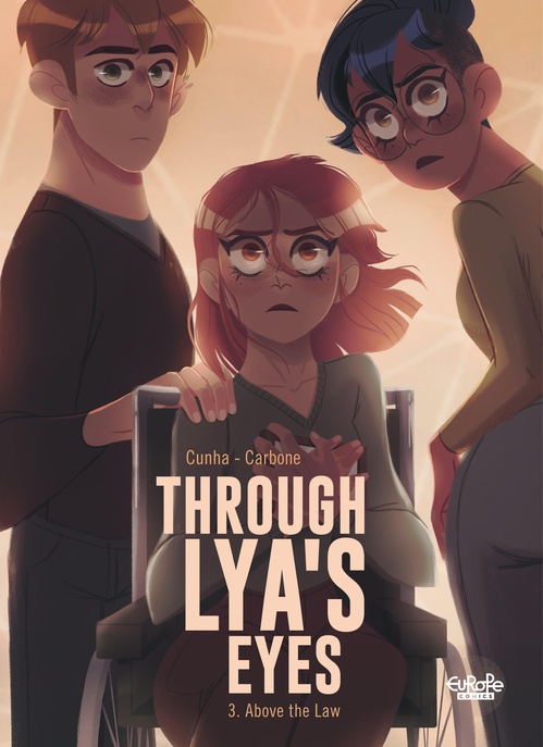 Couverture ebook de Through Lya's Eyes - Volume 3 - Above the Law, de Carbone