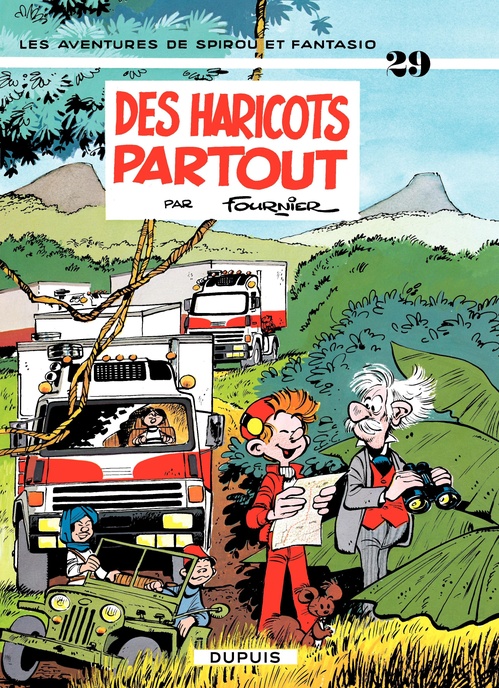 ebook cover of Spirou et Fantasio - Tome 29 - Des haricots partout, by Jean-Claude Fournier