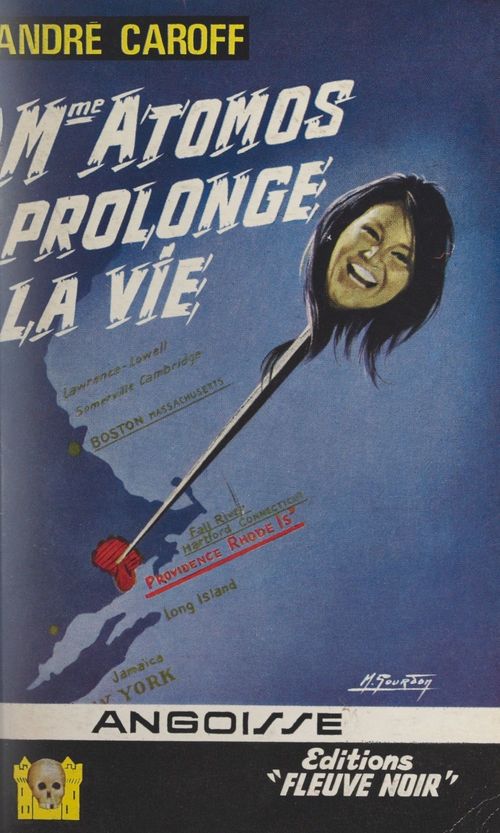 ebook cover of Mme Atomos prolonge la vie, by André Caroff