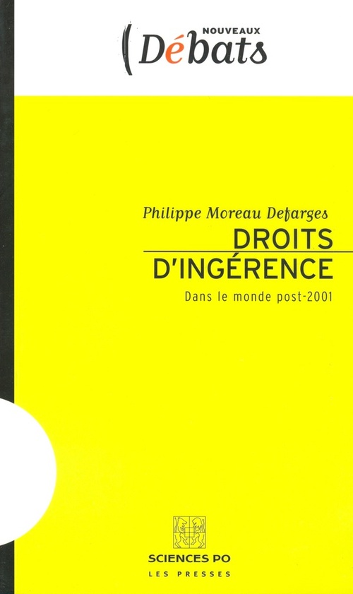 Couverture ebook de Droits d'ingérence, de Philippe Moreau Defarges