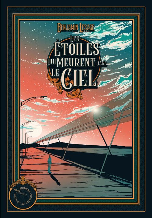 Couverture ebook de Les Étoiles qui meurent dans le ciel, de Benjamin Lesage