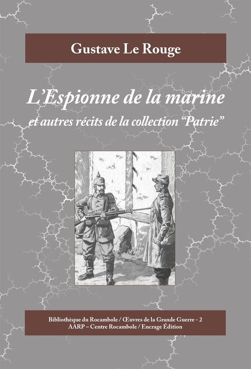 Couverture ebook de L'Espionne de la marine, de Gustave Le Rouge