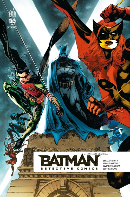 Couverture ebook de Batman Detective comics - Tome 7 - Batmen Eternal, de James Tynion IV, Christopher Sebela, Carmen Carnero, Alvaro Martinez