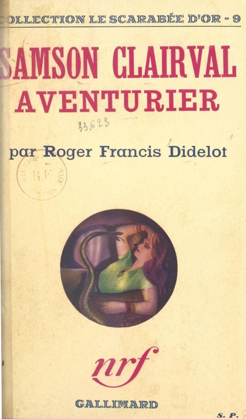 ebook cover of Samson Clairval, aventurier, by Roger-Francis Didelot