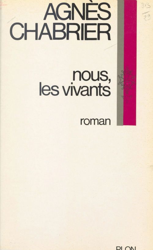 Couverture ebook de Nous, les vivants..., de Agnès Chabrier