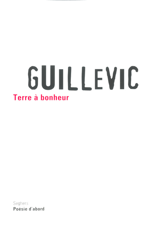 ebook cover of Terre à bonheur, by Guillevic