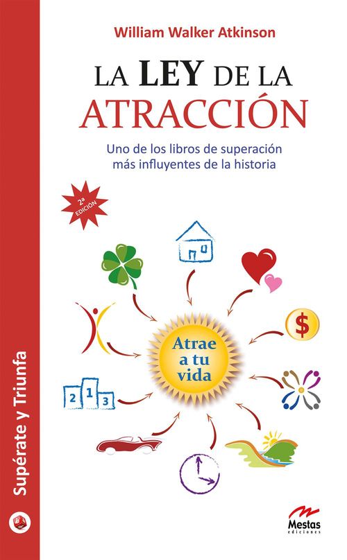 Couverture ebook de La ley de la atracción, de William Walker Atkinson