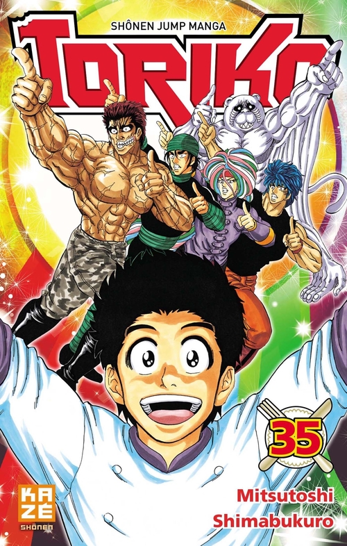 Couverture ebook de Toriko T35, de Mitsutoshi Shimabukuro