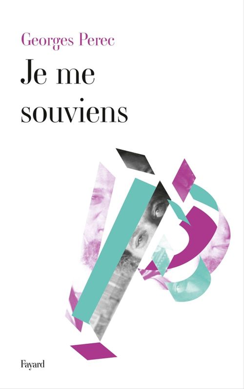 ebook cover of Je Me Souviens, by Georges Perec