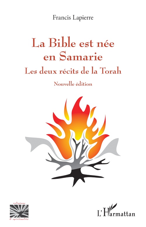 Couverture ebook de La Bible est née en Samarie, de Francis Lapierre