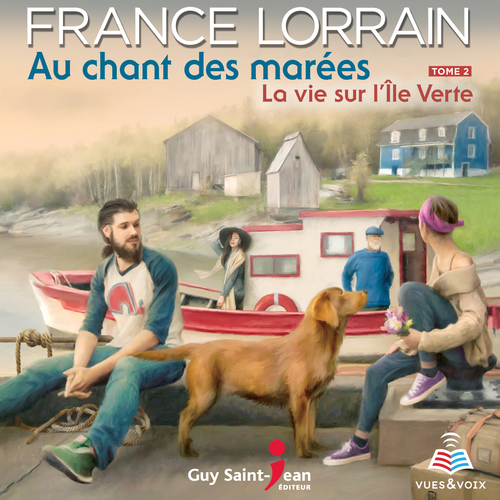 audiobook cover of Au chant des marées tome 2. La vie sur l'Île Verte, by France Lorrain