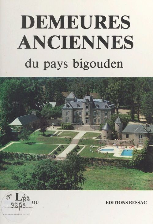 Couverture ebook de Demeures anciennes du pays bigouden, de Serge Duigou