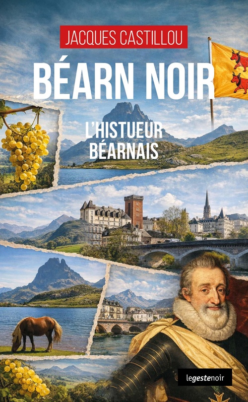 ebook cover of Béarn noir, by Jacques Castillou