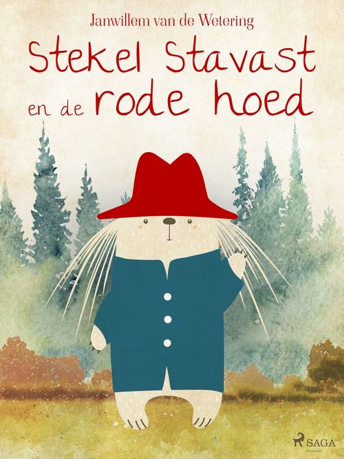 ebook cover of Stekel Stavast en de rode hoed, by Janwillem  Van De Wetering