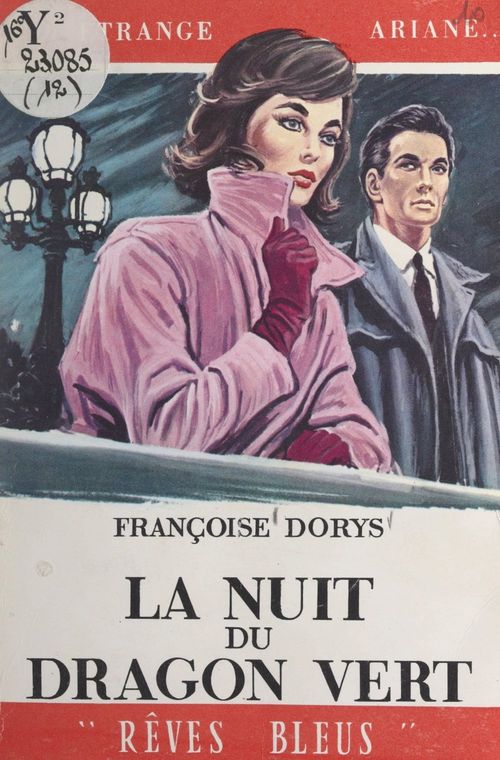 Couverture ebook de La nuit du dragon vert, de Francoise Dorys