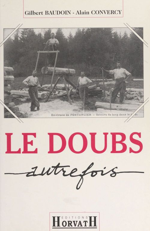 ebook cover of Le Doubs autrefois, by Baudoin