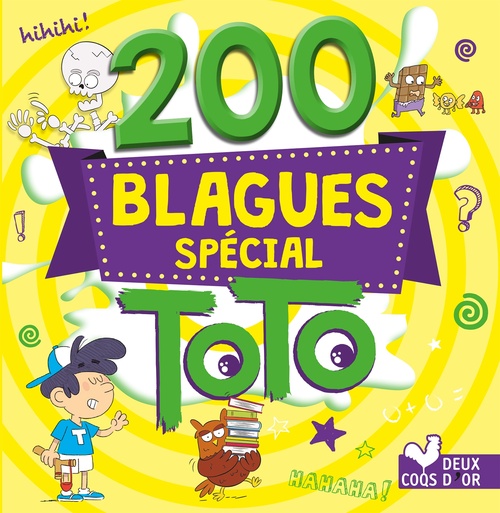 Couverture ebook de 200 Blagues spécial Toto, de Collectif