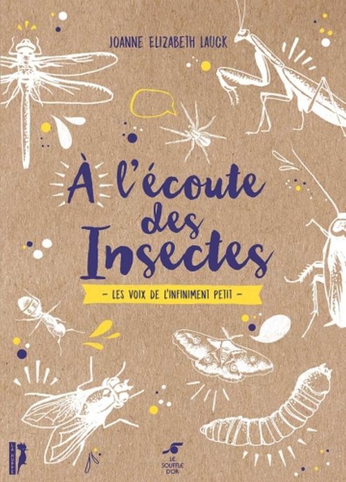 Couverture ebook de À l'écoute des insectes, de Joanne Lauck