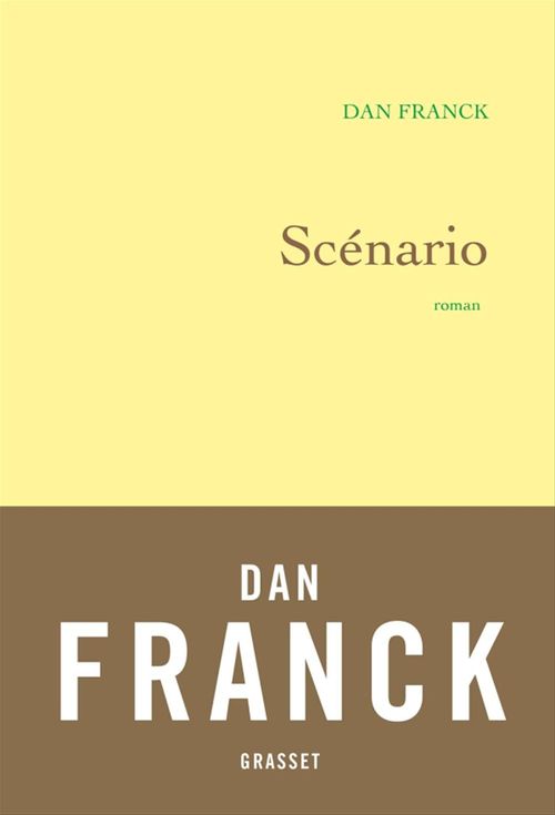 ebook cover of Scénario, by Dan Franck