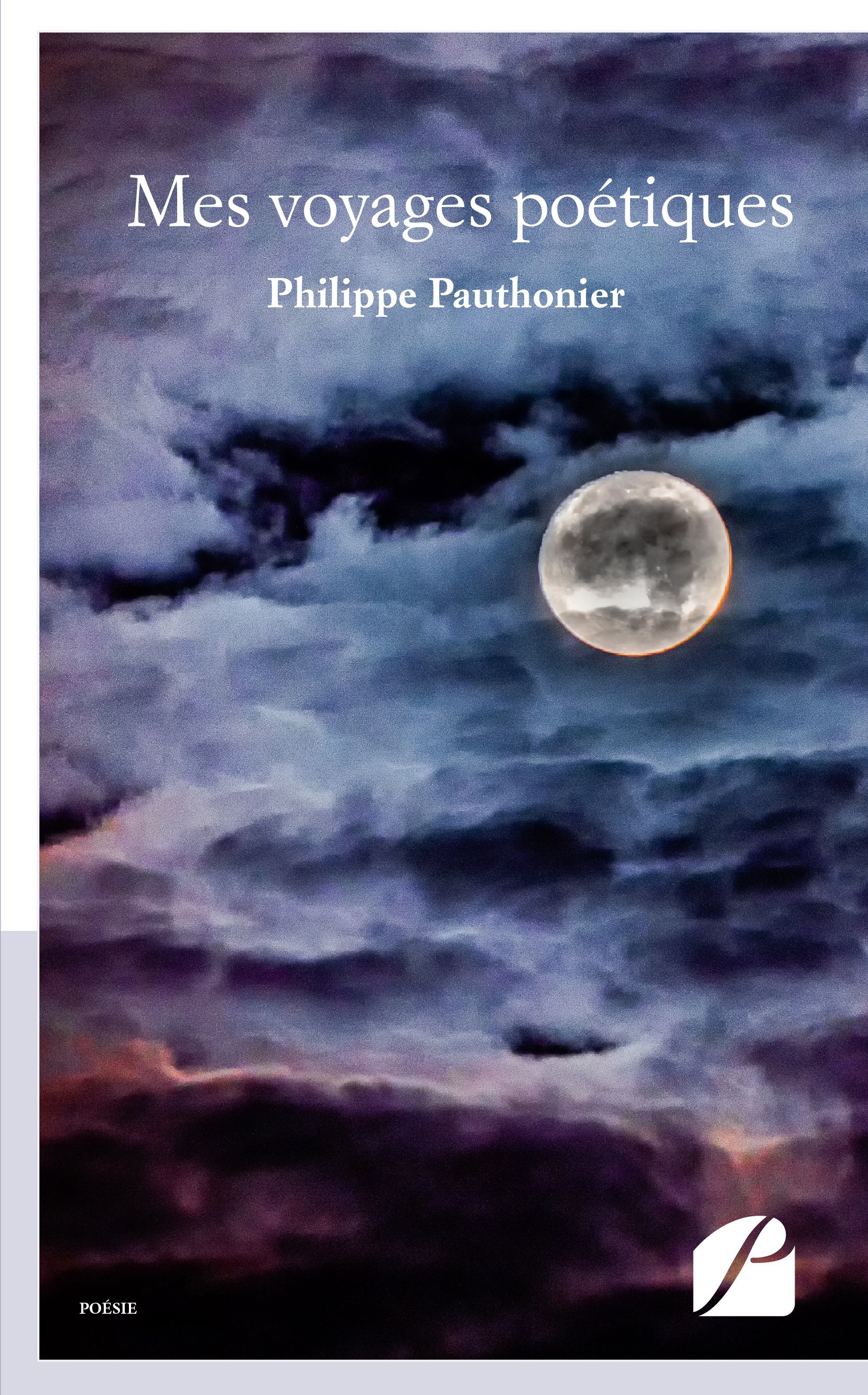 ebook cover of Mes voyages poétiques, by Philippe Pauthonier