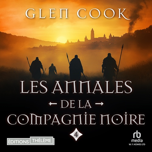 audiobook cover of Les Annales de la Compagnie noire, 4 : Jeux d'ombres, by Glen Cook