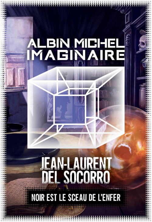 Couverture ebook de Noir est le sceau de l'enfer, de Jean-Laurent Del Socorro