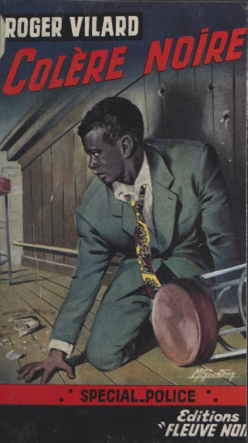 Couverture ebook de Colère noire, de Roger Vilard