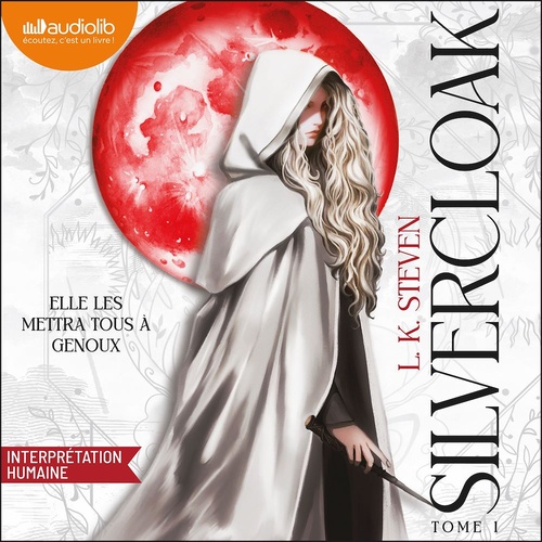 Couverture audiobook de Silvercloak - tome 1, de L. K. Steven