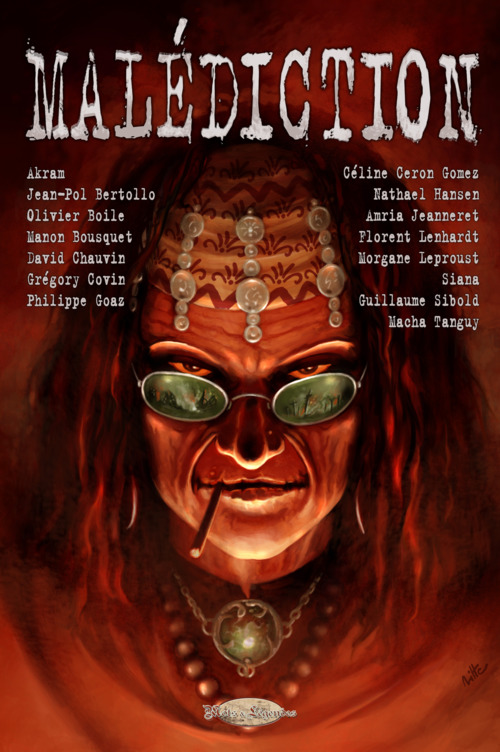 Couverture ebook de Malédiction, de Anthologie