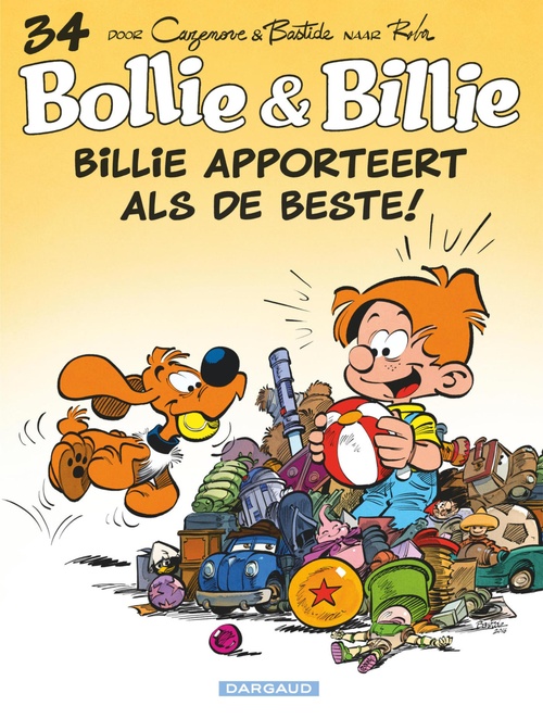 Couverture ebook de Billie apporteert als de beste !, de Christophe Cazenove