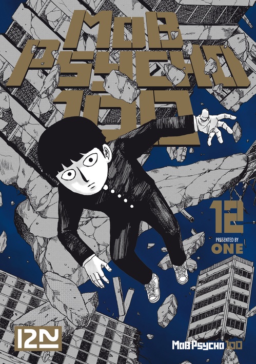 ebook cover of Mob Psycho 100 - tome 12, by One
