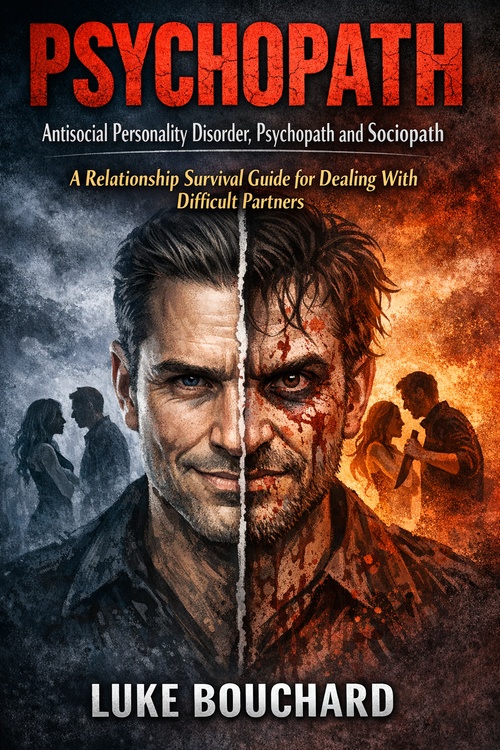 ebook cover of Psychopath: Antisocial Personality Disorder, Psychopath and Sociopath, by Luke Bouchard