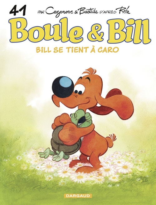 ebook cover of Boule & Bill - Tome 41 - Bill se tient à Caro, by Christophe Cazenove