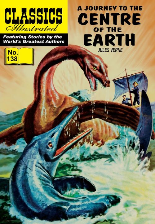 Couverture ebook de Journey to the Center of the Earth, de Jules Verne