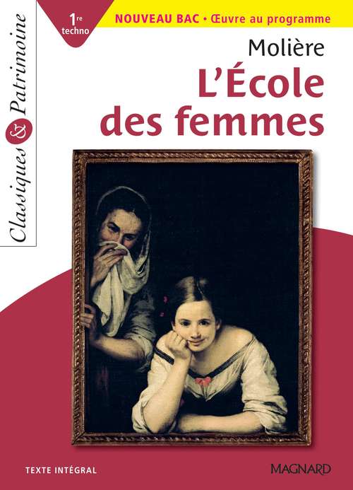 ebook cover of L'École des femmes - Classiques et Patrimoine, by Molière