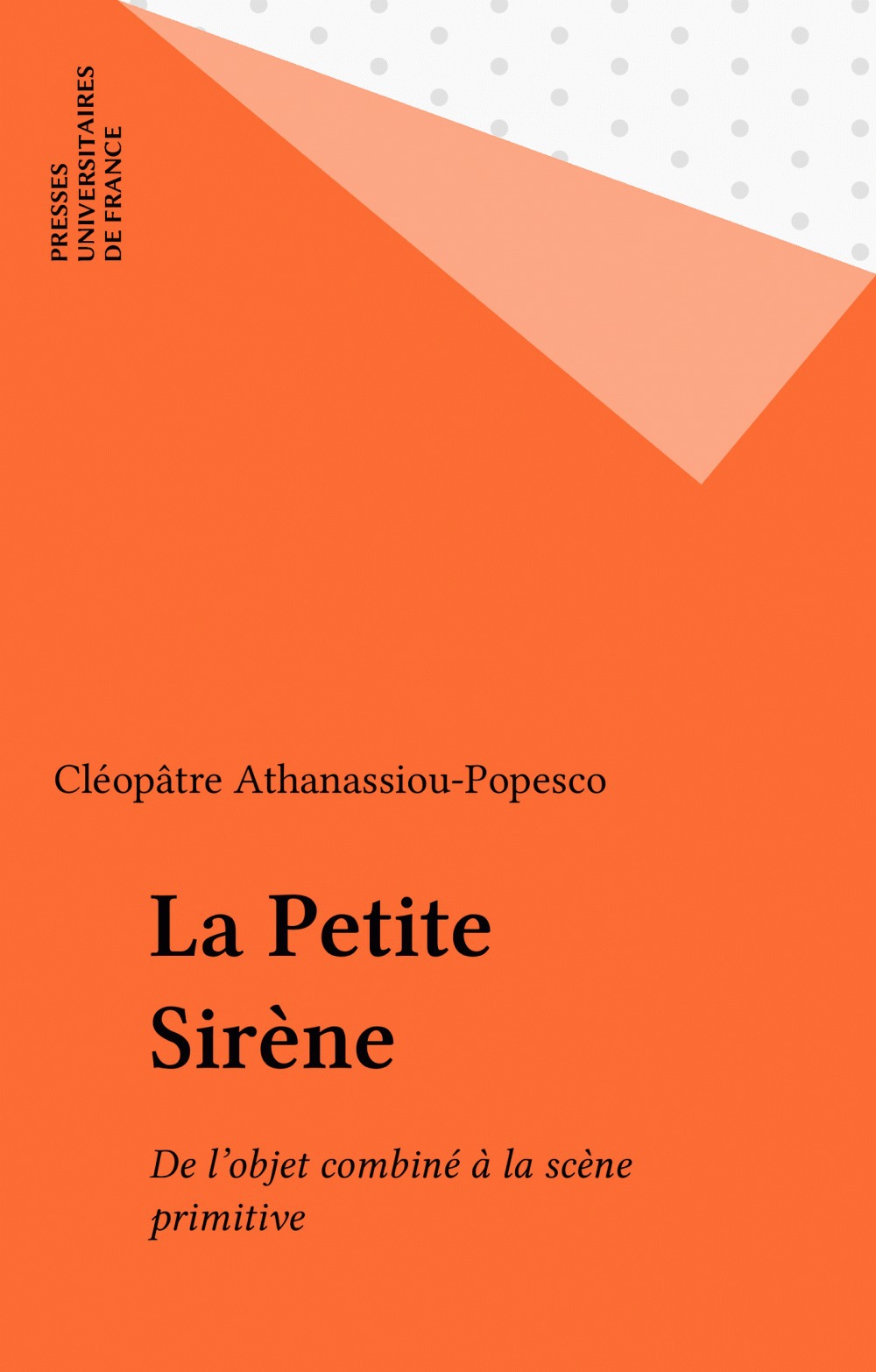 ebook cover of La Petite Sirène, by Cléopâtre Athanassiou-Popesco