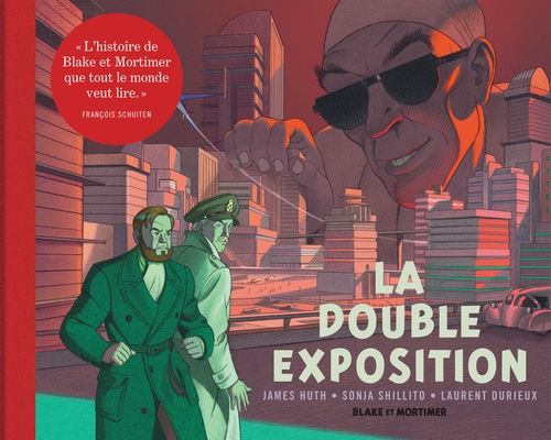 Couverture ebook de Blake & Mortimer - Hors-série - Tome 13 - La double Exposition - Collection Le Nouveau Chapitre, de Sonja et James Huth, Sonja Shillito, James Huth