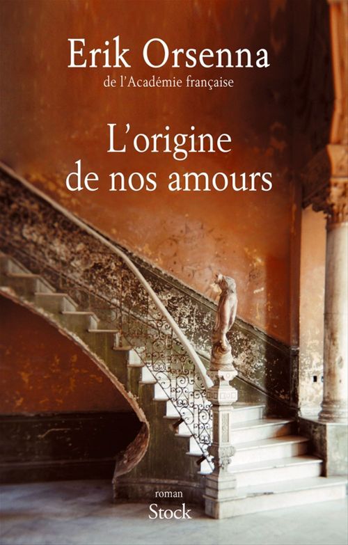 Couverture ebook de L'origine de nos amours, de Erik Orsenna