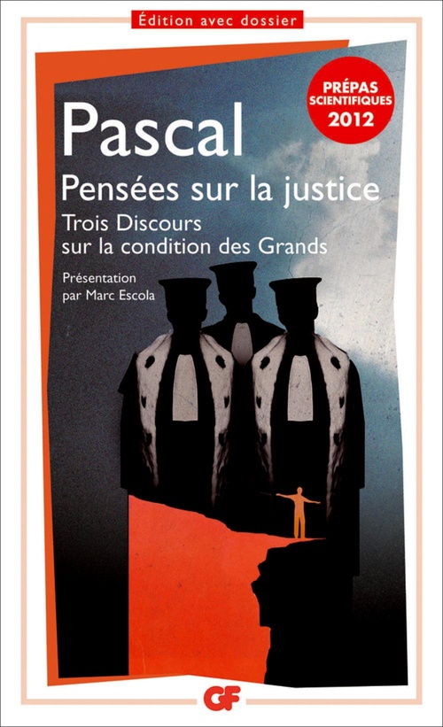 ebook cover of Pensées sur la justice, by Blaise Pascal