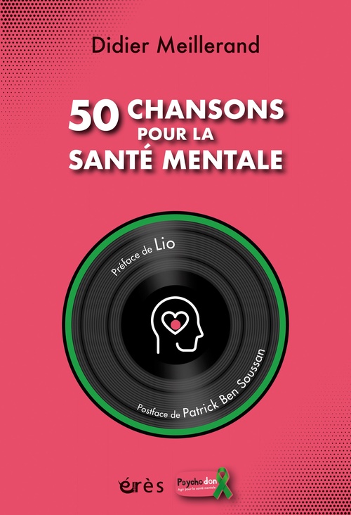 ebook cover of 50 chansons pour la santé mentale, by Didier Meillerand