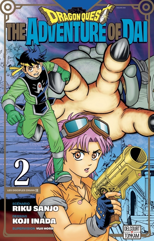 Couverture ebook de Dragon Quest - The Adventure of Daï T02, de Riku Sanjô, Kôji Inada