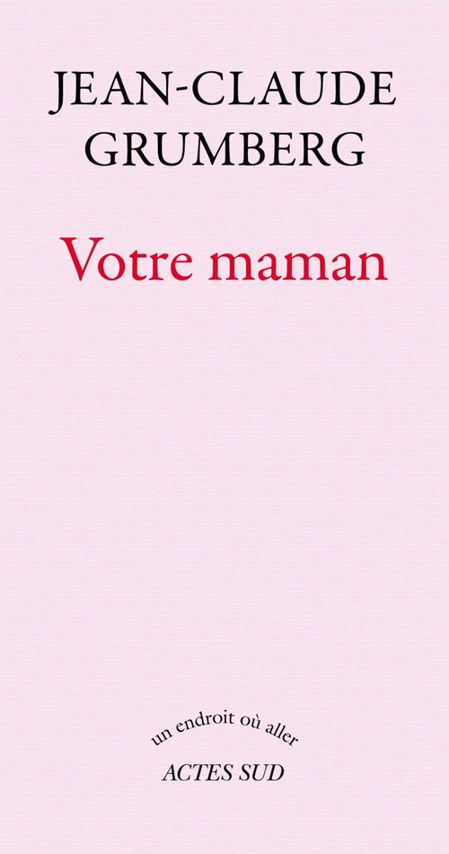 Couverture ebook de Votre maman, de Jean-Claude Grumberg