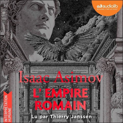 Couverture audiobook de L'Empire romain, de Isaac ASIMOV