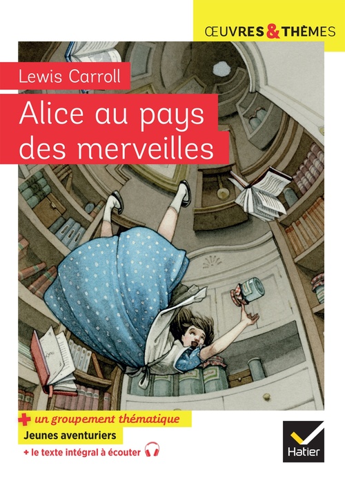 ebook cover of Alice au pays des merveilles, by Lewis Carroll