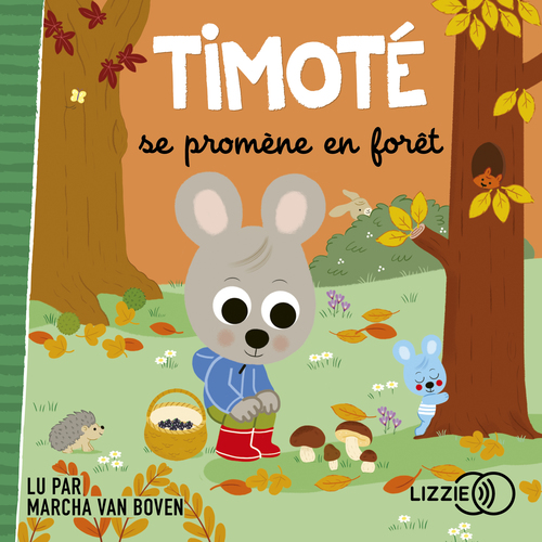 audiobook cover of Timoté se promène en forêt, by Emmanuelle Massonaud, Mélanie Combes