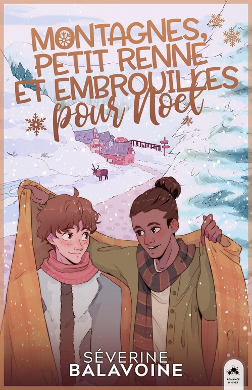Couverture ebook de Montagnes, petit renne et embrouilles pour Noël, de Séverine Balavoine