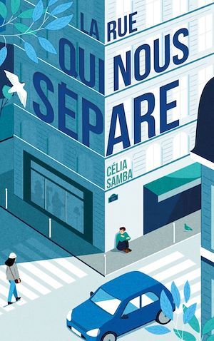 ebook cover of La rue qui nous sépare, by Célia Samba