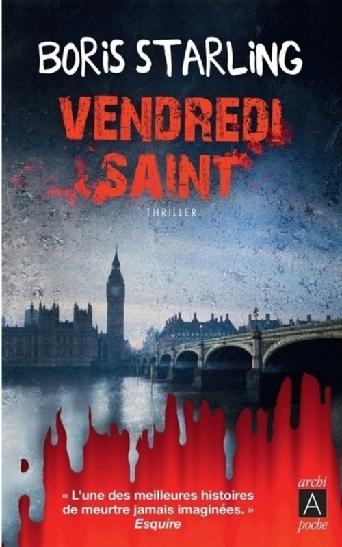 Couverture ebook de Vendredi saint, de Boris Starling